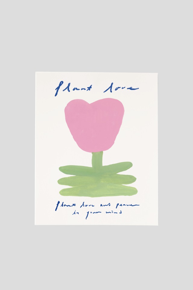 미니 포스터-Plant love